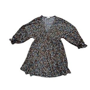 Women's Multi Color Print Beeson River Dress. Super Cute! Size Small